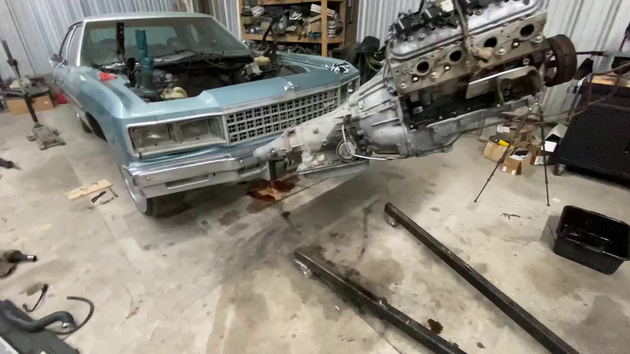 1976 Chevy Caprice LS Swap: Out with the old, In with the 5.3 and Testing Cheap EBAY Headers