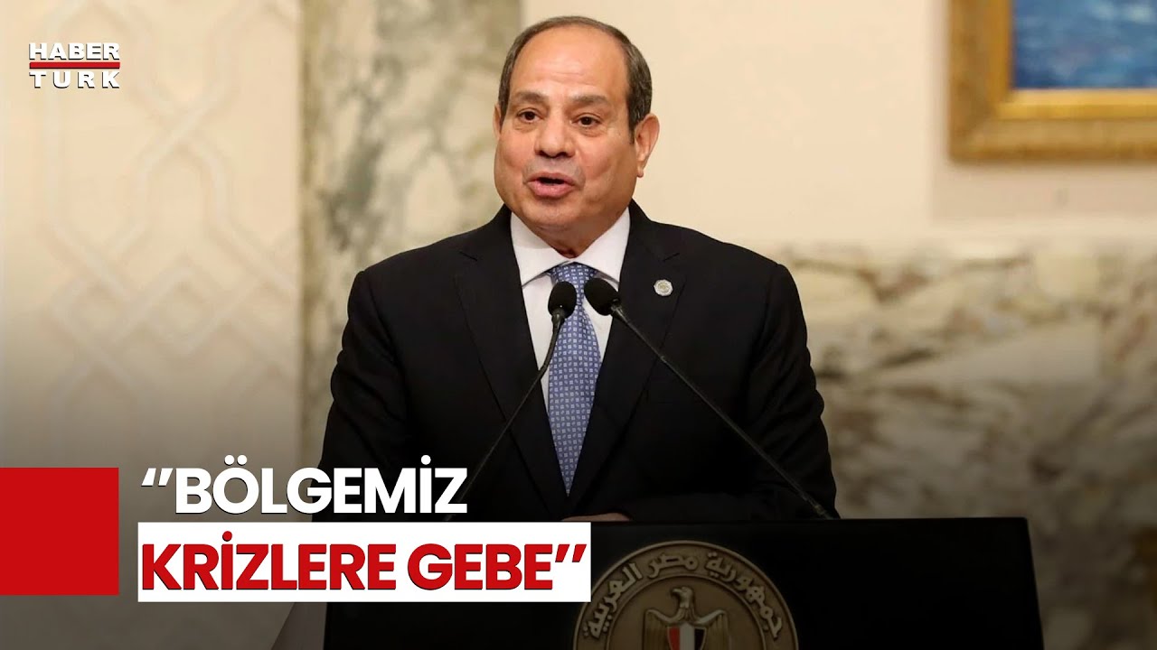 #CANLI - Cumhurbaşkanı Erdoğan Mısırlı Mevkidaşı Sisi İle Basın Toplantısı Düzenliyor