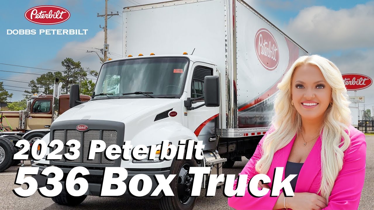 Brand New 2023 Peterbilt 536 Box Truck