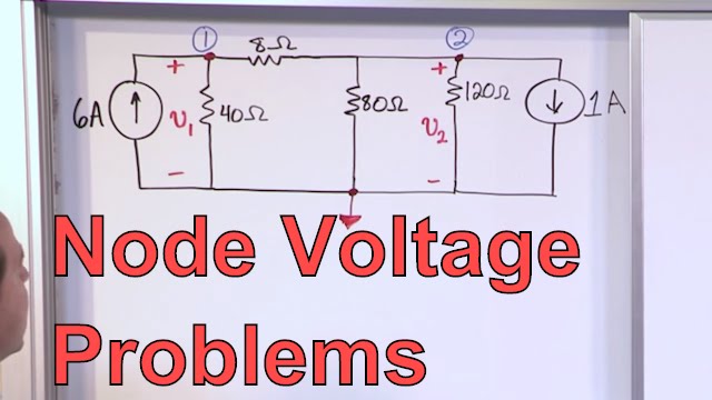 Node Voltage Problems in Circuit Analysis - Electrical Engineering Node Voltage Analysis Problem