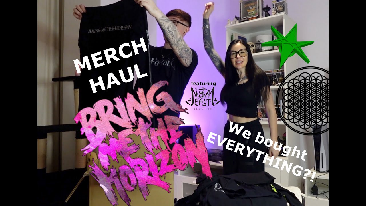 WE BOUGHT ALL OF BRING ME THE HORIZONS MERCH....?! ft Metal East Records Dubai