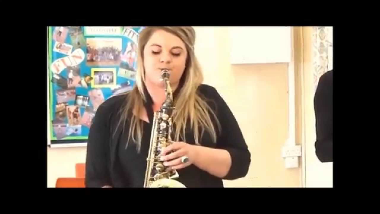Eclogue - solo alto saxophone & sax ensemble