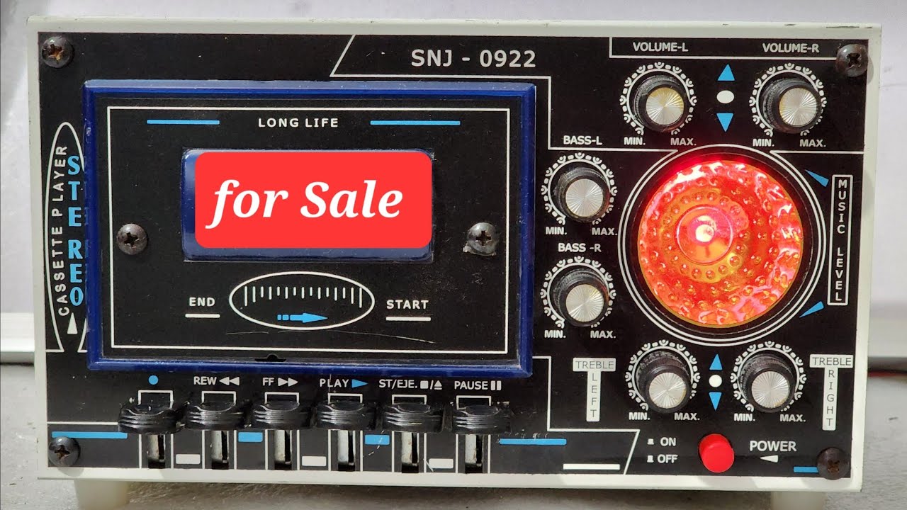 ZEN Mini Cassette Deck -SNJ0922 #Rs.1500