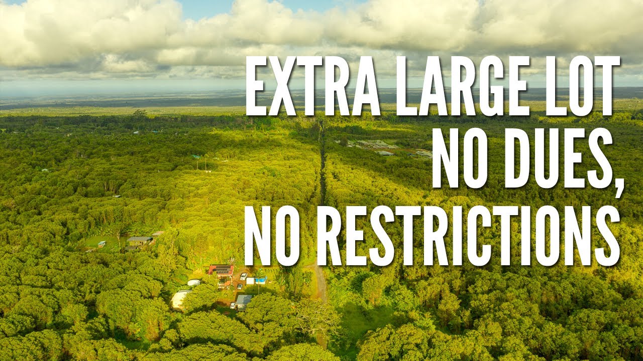 SOLD: Land For Sale In Hawaii: .55 Acres In Aloha Estates – Only $18,000!!!
