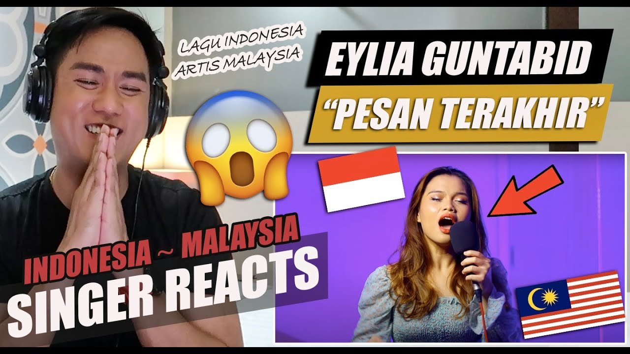 Pesan Terakhir [Lyodra] cover by Eylia Guntabid | SINGER REACTION