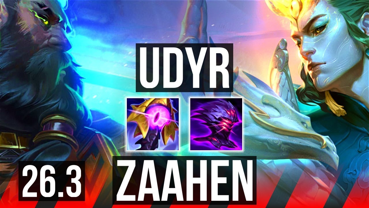 UDYR vs ZAAHEN (TOP) | KR Master | 26.3