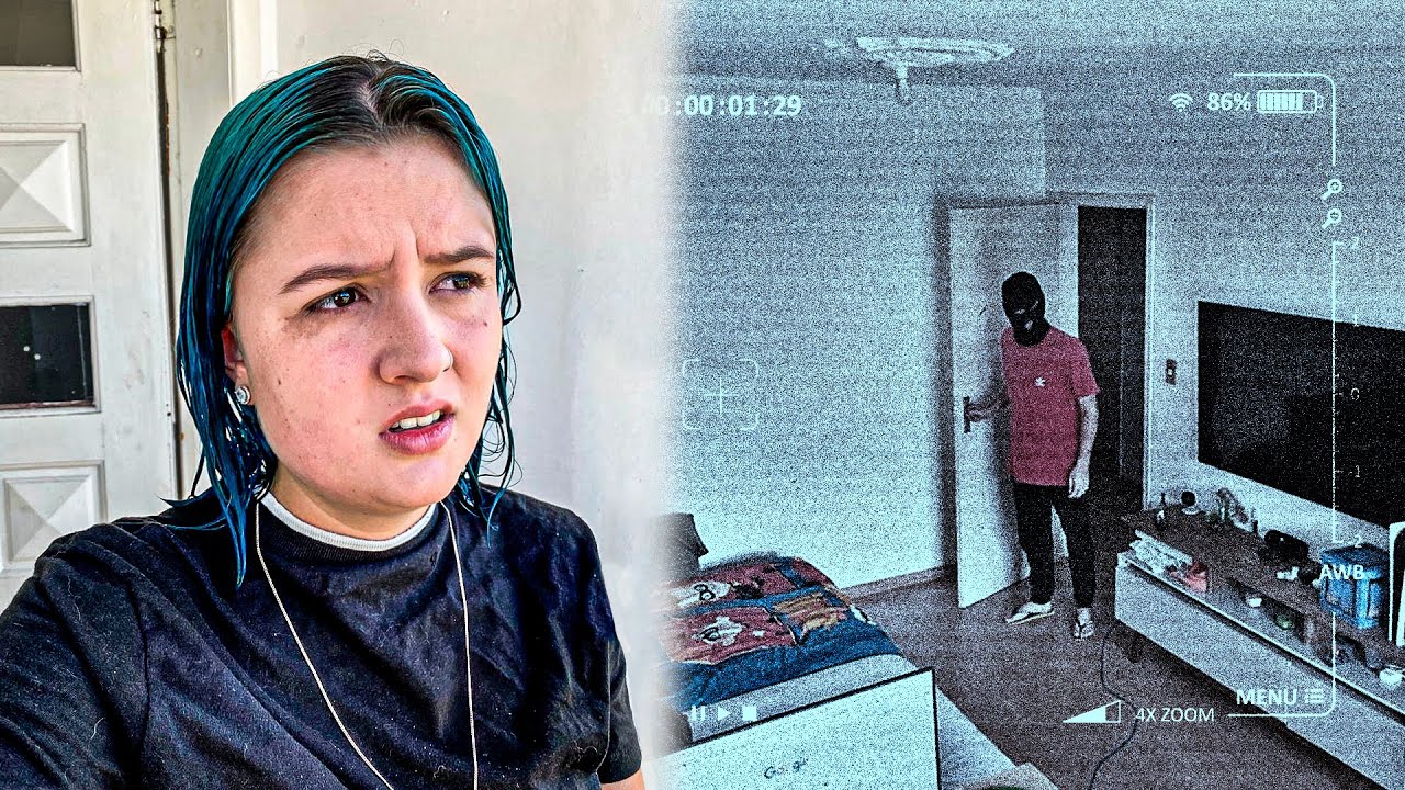 INVADIRAM MINHA CASA ONTEM DE NOITE