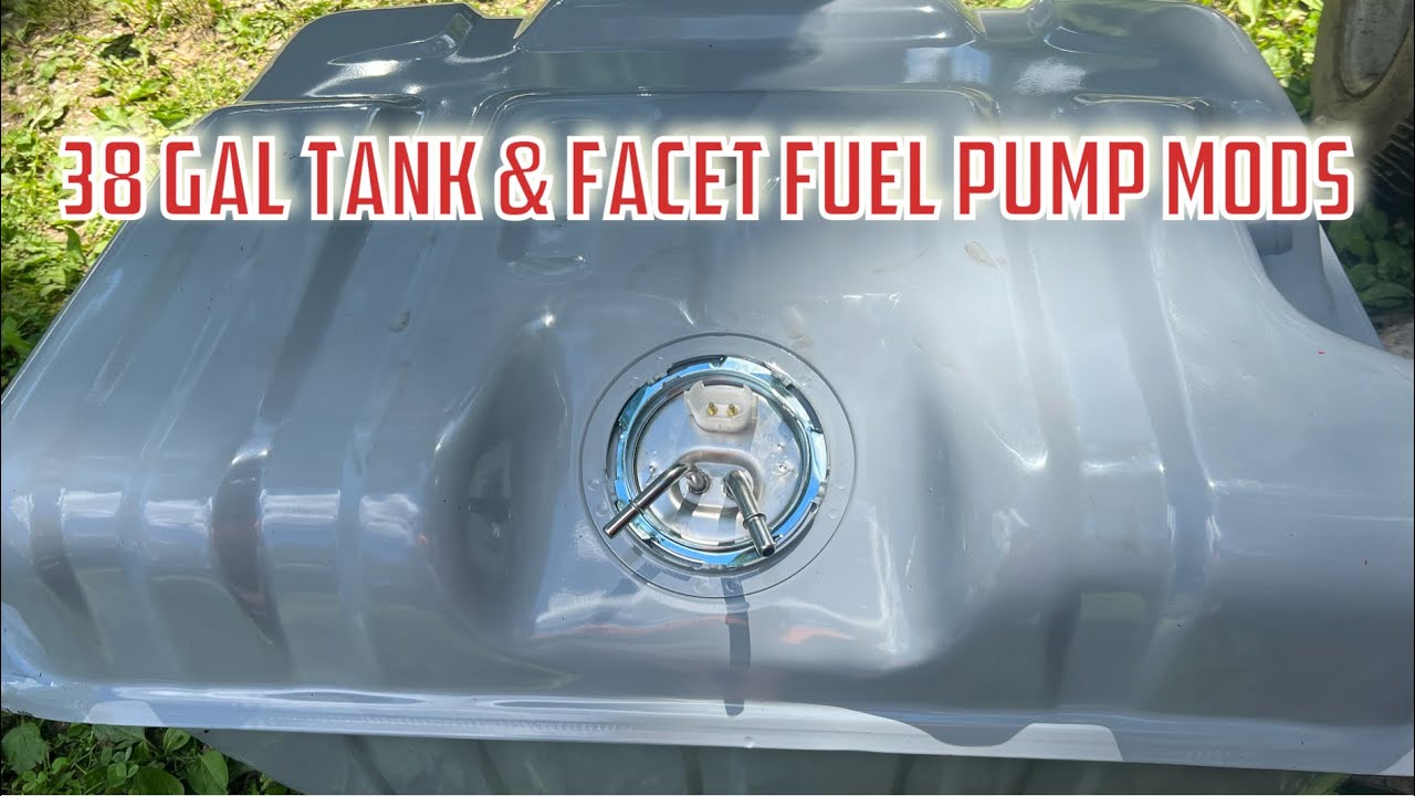 OBS F-Series: 38 Gallon Rear Tank & Facet Electric Fuel Pump Mods