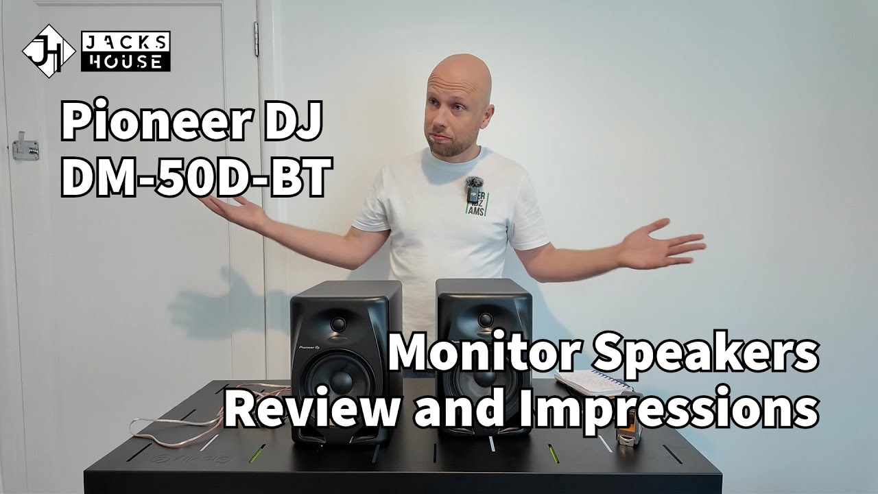Pioneer DJ DM-50D-BT Monitor Speaker Review and Impressions