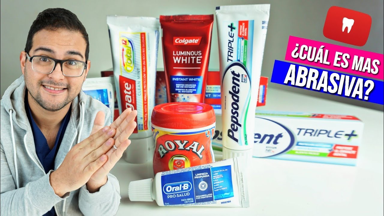 ¿CUAL PASTA DENTAL ES MAS ABRASIVA? 👄 ¿DAÑAN TUS DIENTES🔥? #43