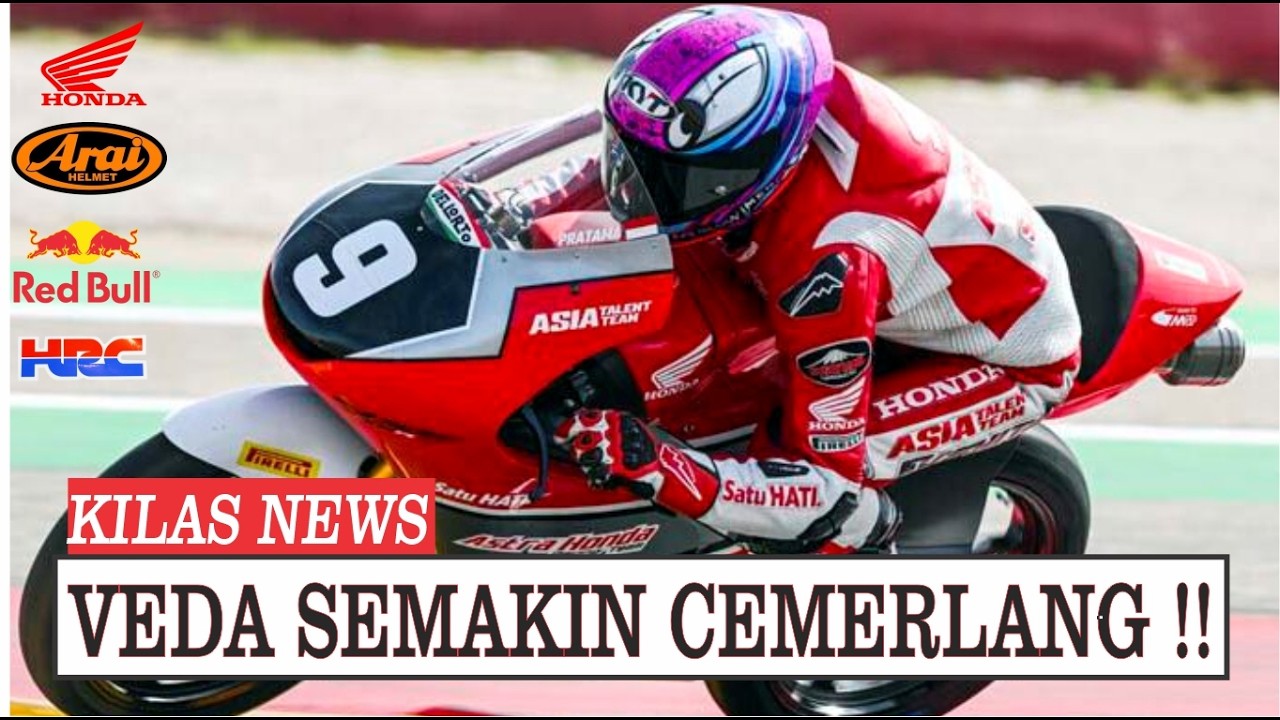 BIKIN SE-INDONESIA BANGGA‼️ Veda Ega Tembus Barisan Depan Moto3 Brazil, Dunia Akui Kehebatannya!