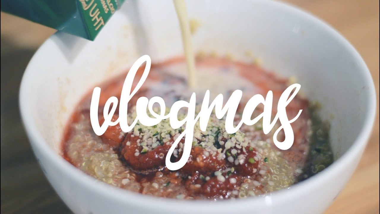 VLOGMAS DZIEŃ 14: FOODVLOG, czyli co jem w ciągu dnia?