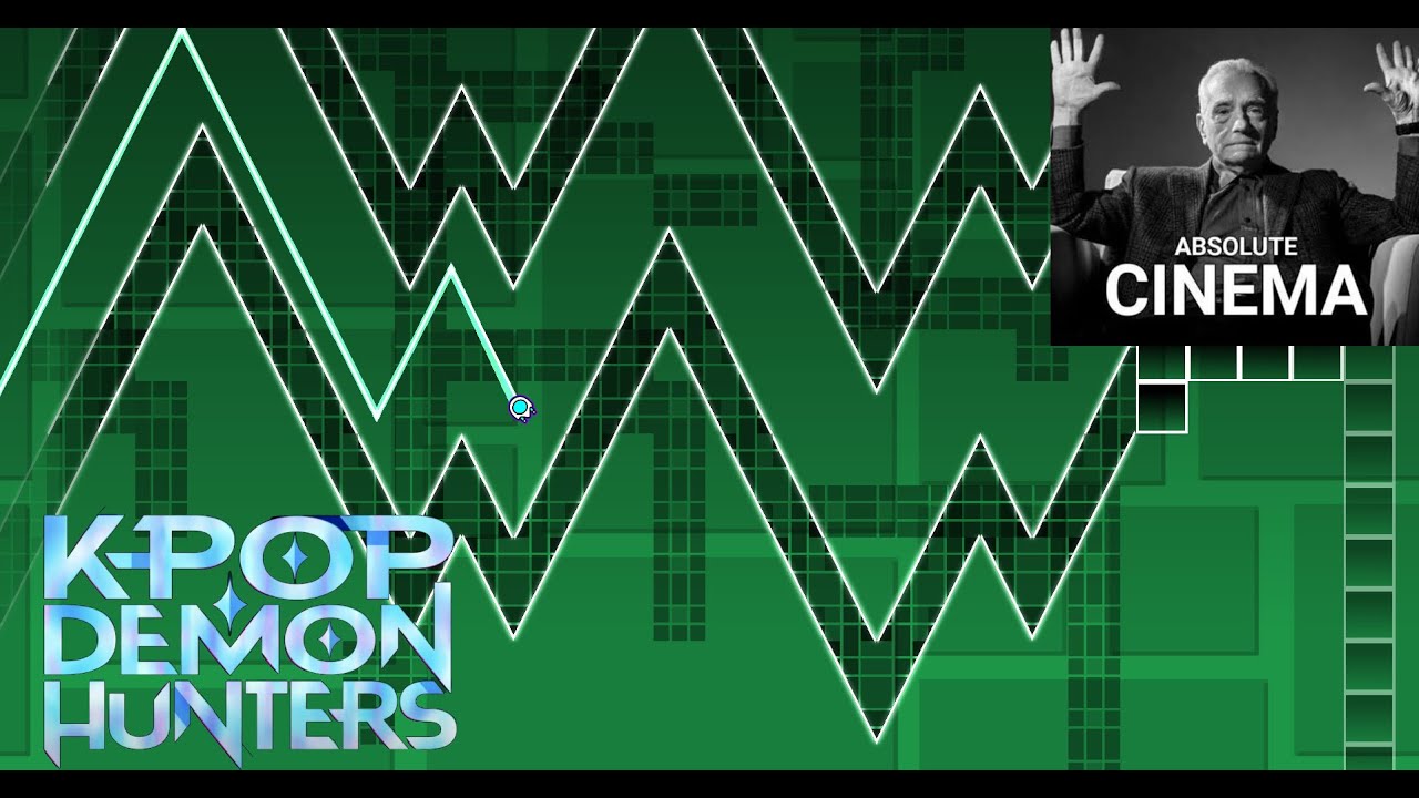 Takedown | K-pop Demon Hunters Geometry Dash Layout