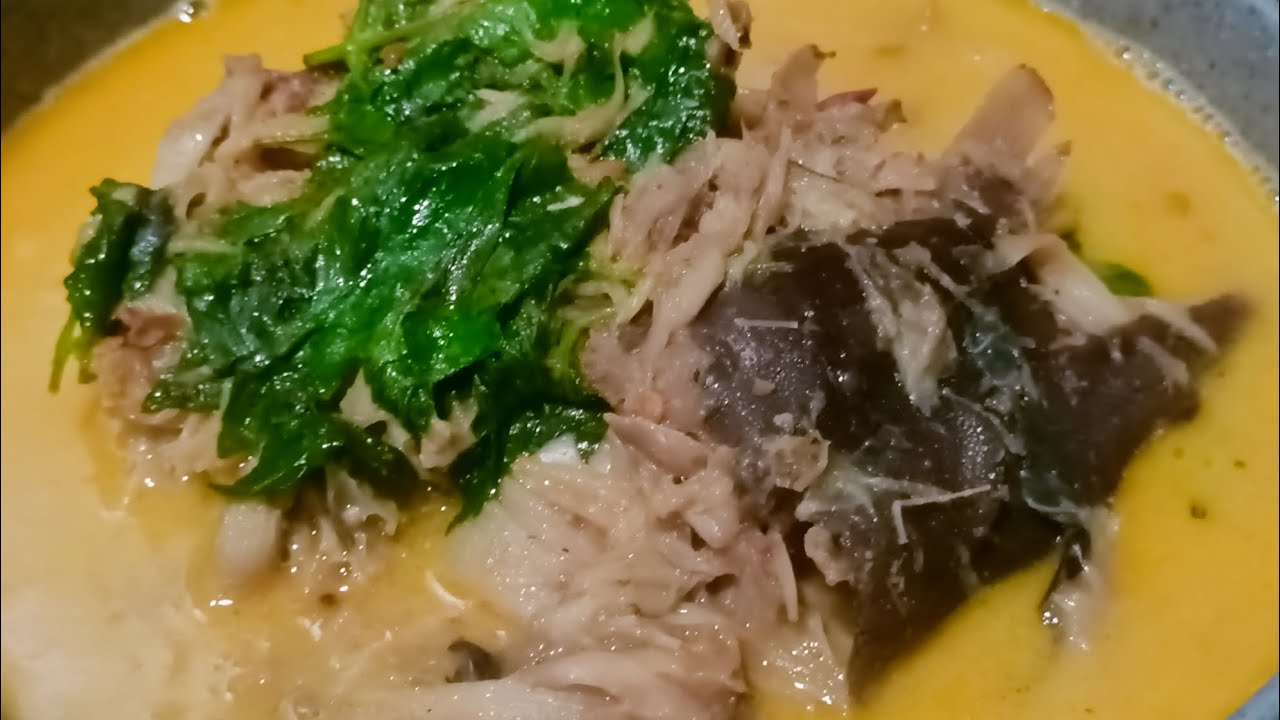 Membersihkan/siangi Baby Ikan pari dimasak santan||gulai ikan pari kemangi