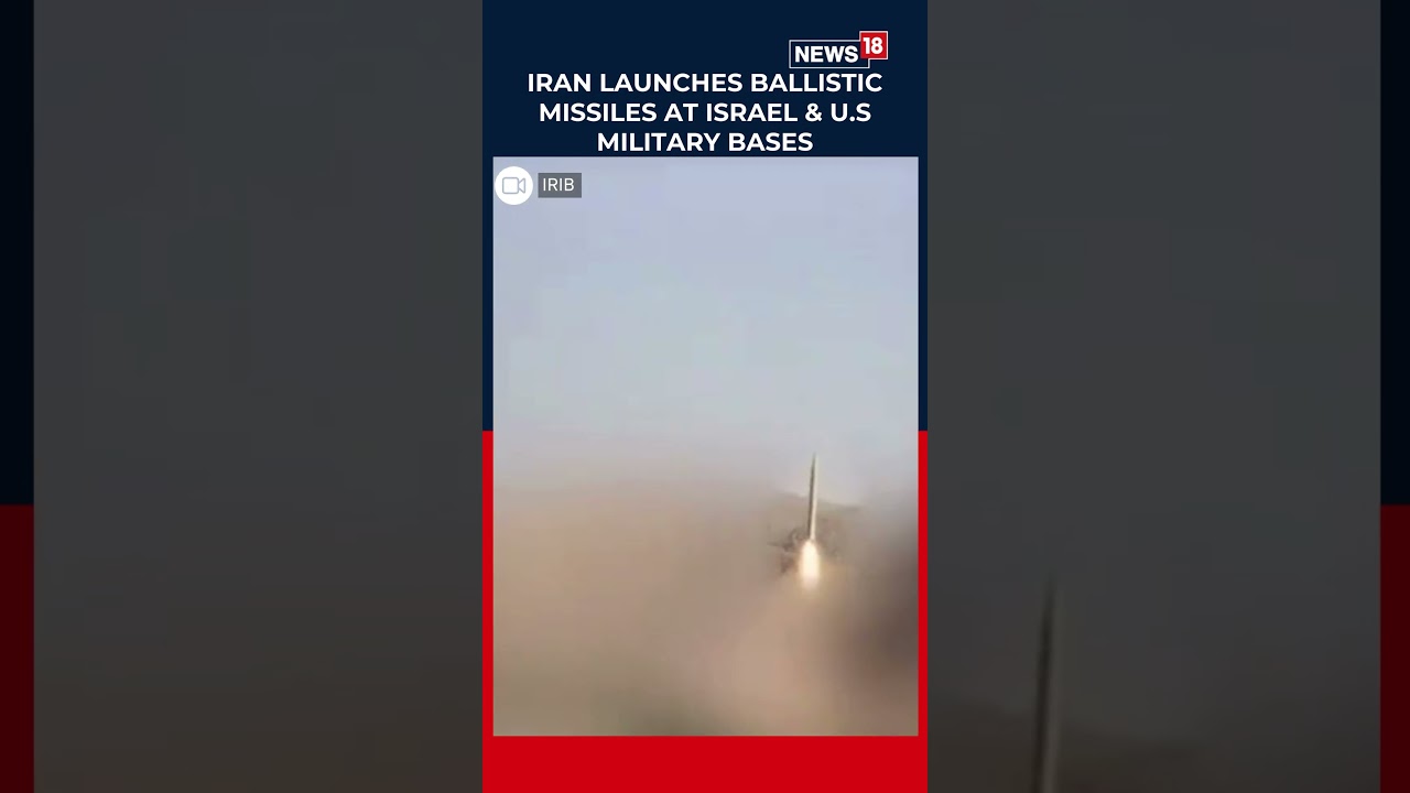 Iran Launches Ballistic Missiles At Israel And Us Bases In The Middle East | N18S