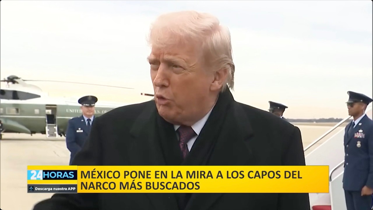 🟡 México pone en la mira a capos por presión de EEUU - 23 Enero | Noticiero 24 Horas