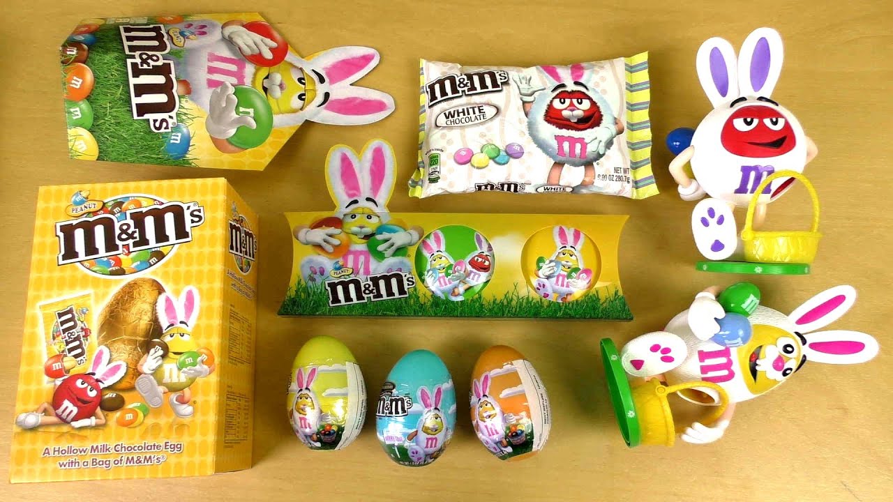M&M's 2015 Easter Special [Golden Egg, Dispensers & White Chocolate]