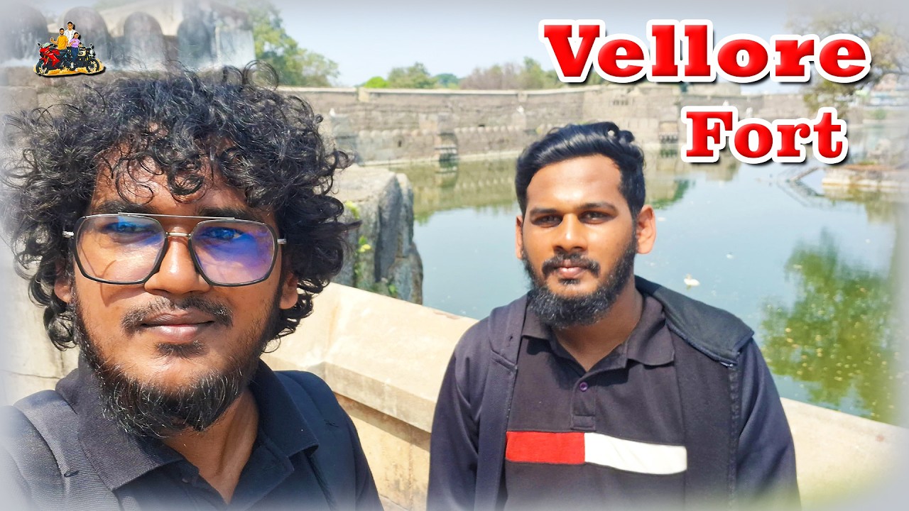 Vellore Fort Adventure |  Exploring History,  Museum & Temples | Bike Ride with Bro🏍