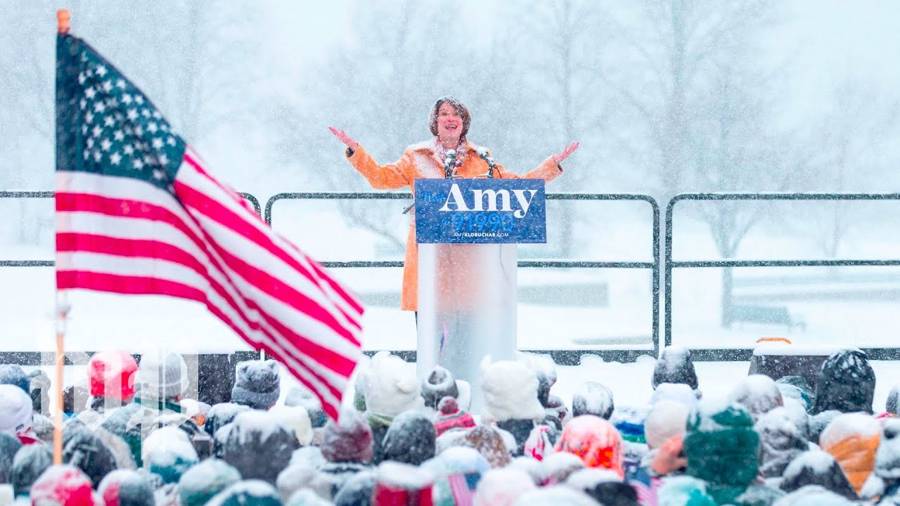 Klobuchar enters the 2020 race
