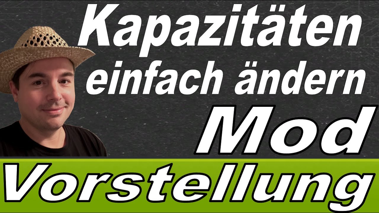 LS25 Mod Vorstellung Einfach Kapazität von Silos Produktionen Fahrzeugen und Tiere im Spiel anpassen