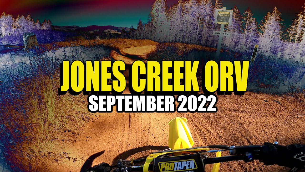 Jones Creek ORV yz250 trail riding - Washington - September 2022