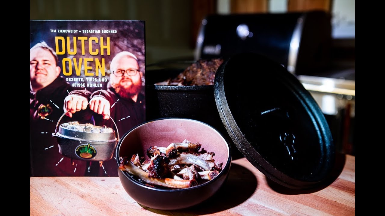 🥓 Spareribs aus dem 🥘 Dutch Oven [Deutsches Dutch Oven Rezept]