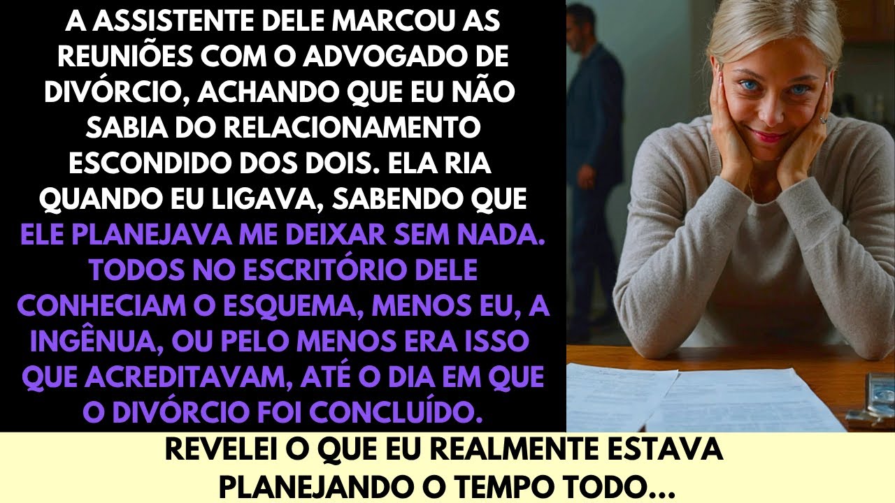 Meu Marido Me Deixou Pela Secretária E Queria Me Deixar Sem Nada—Mas Tinha Um Plano Secreto