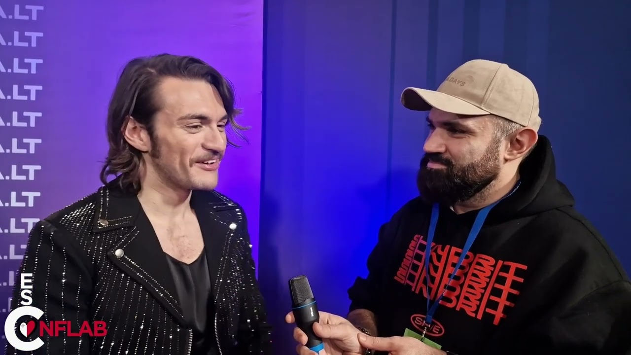 Aidan | Bella | Malta | Interview at Eurovizija.LT | ESConflab