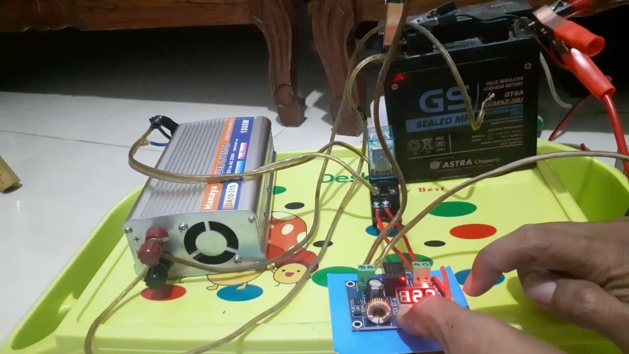 Cara pemasangan LVD dan  Relay atau Contactor