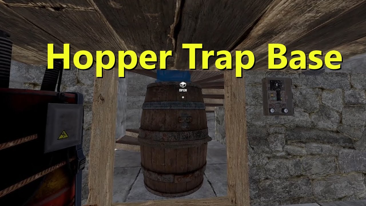 The Hopper trap base tutorial #Rust
