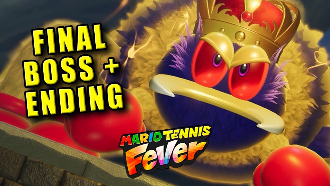 Mario Tennis Fever Final Boss Fight and Ending
