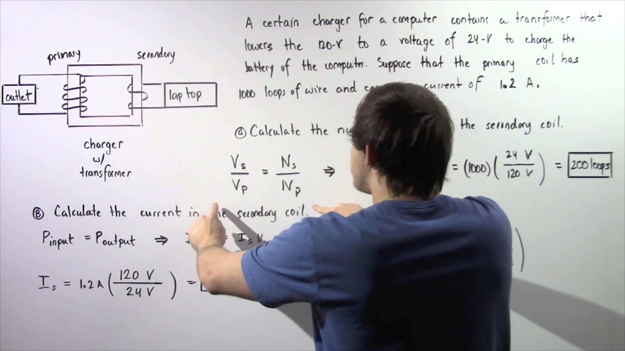 Transformers Equation Example