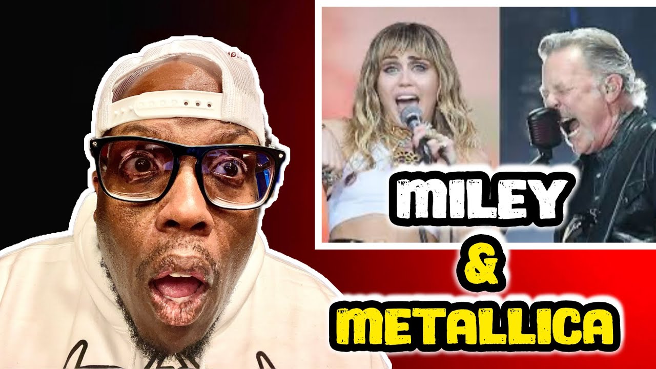 Platinum Rapper FIRST TIME REACTION to Miley Cyrus & Metallica - Nothing Else Matters