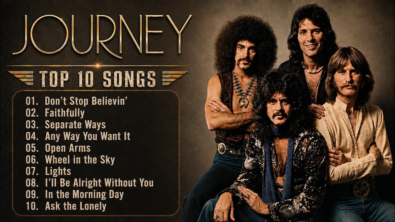 JOURNEY Greatest Hits Full Album - Best Songs Of JOURNEY Playlist 2026