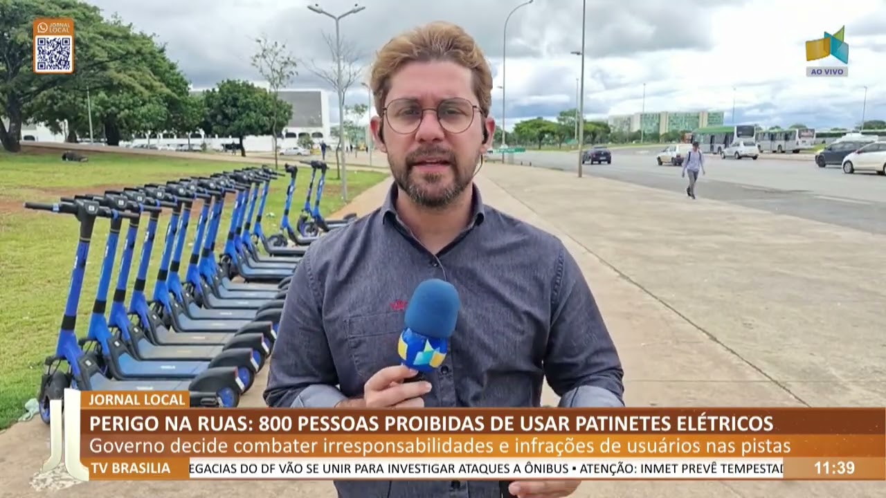 JL - Mais de 800 pessoas são proibidas de usar patinetes elétricos