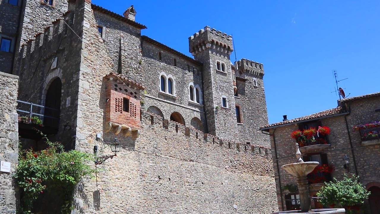 Collalto Sabino, Ancient Italian Borgo With Castle