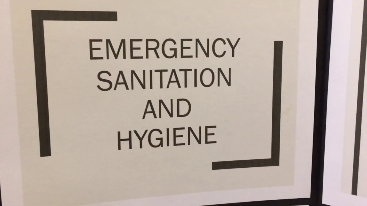 I Will Prepare - Emergency Sanitation and Hygiene