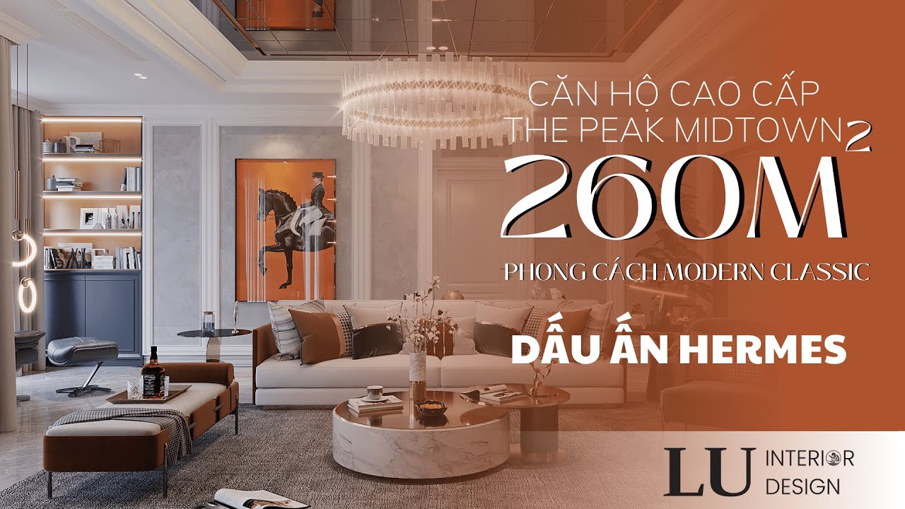 THIẾT KẾ NỘI THẤT CĂN HỘ THE PEAK MIDTOWN #thietkenoithat #ludesign #luinteriordesign #canho