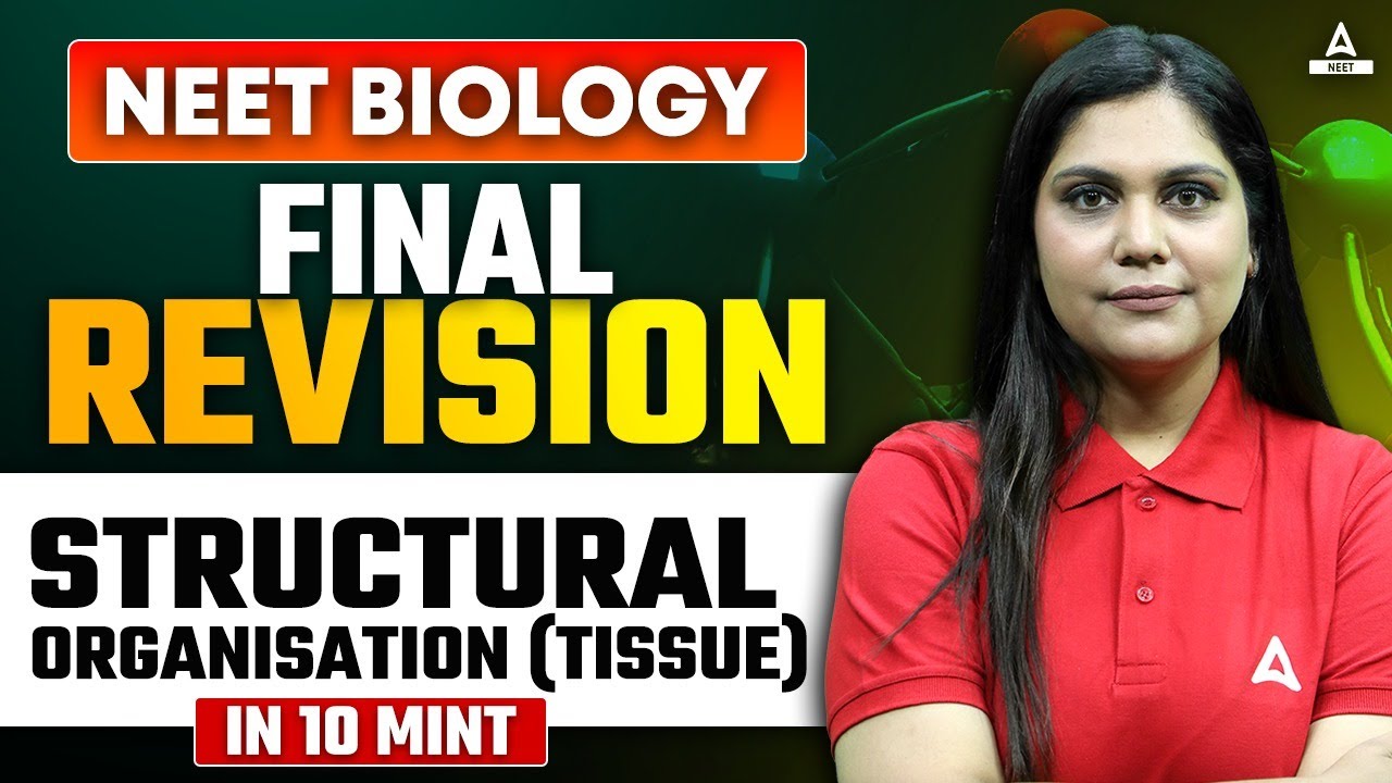 Structural Organisation in Animals Class 11 | FINAL REVISION | NEET 2024 | Garima Goel