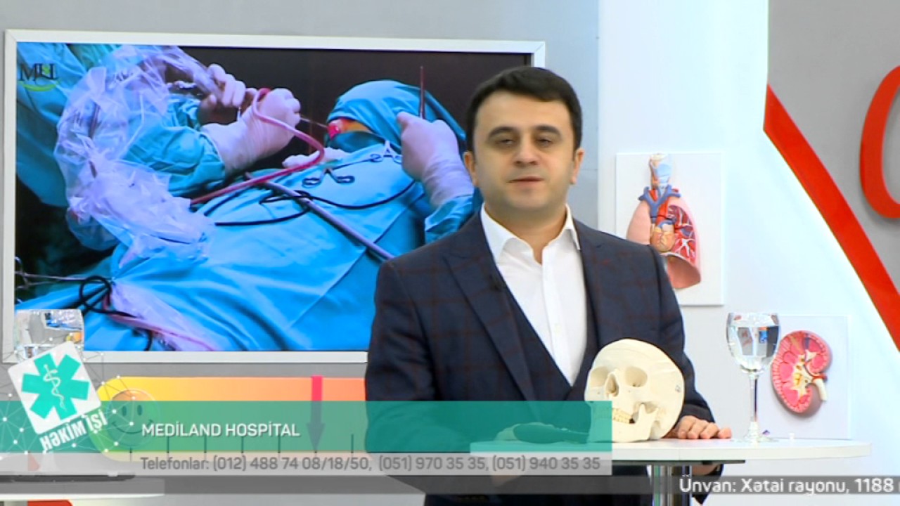 16 12 2016 Hekim ishi Mediland Hospital Lor cerrah Rauf Qeribov