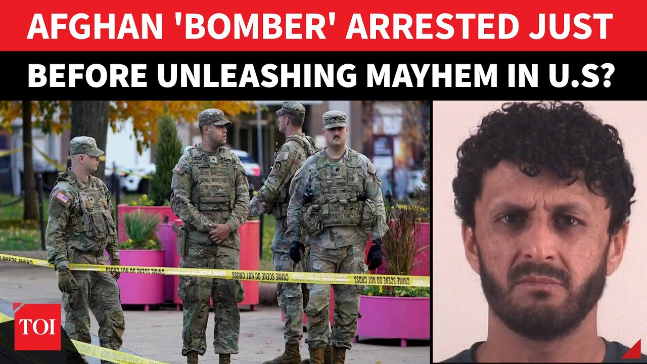U.S Shocker: Afghan 'BOMB MAKER' Arrested Moments Before 'BLOWING UP' American State Of Texas?