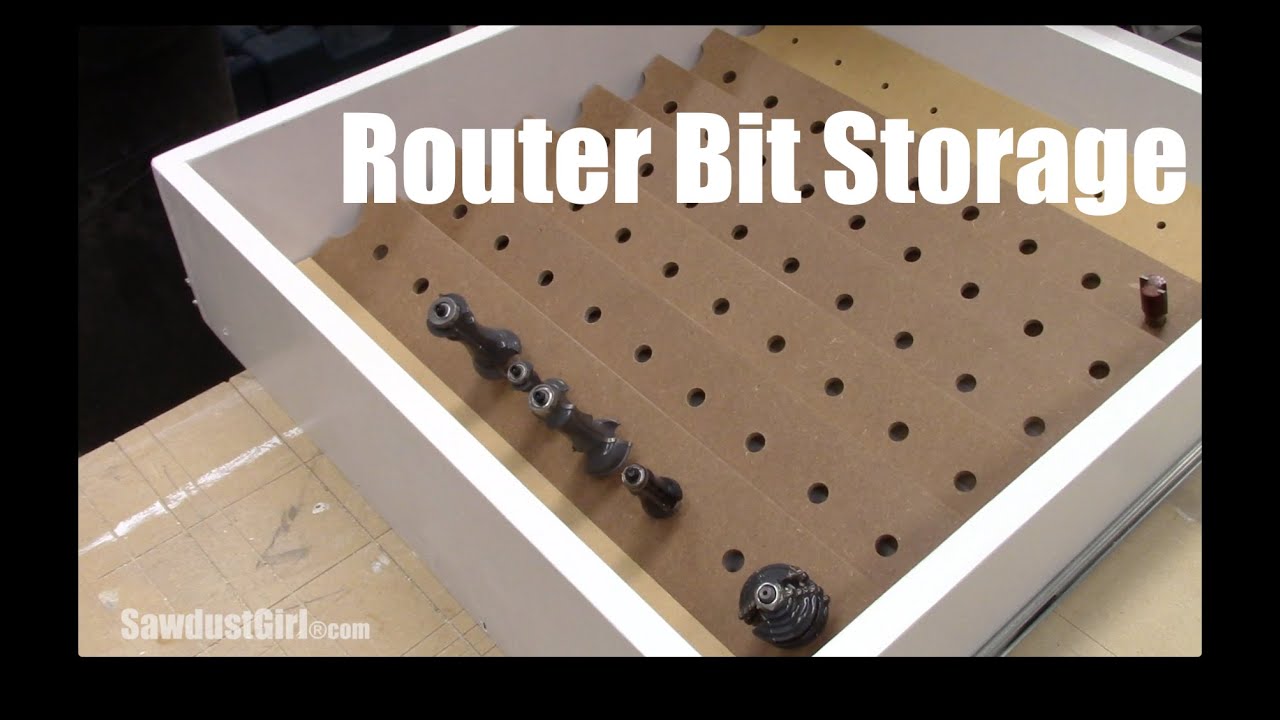 Router Bit Storage