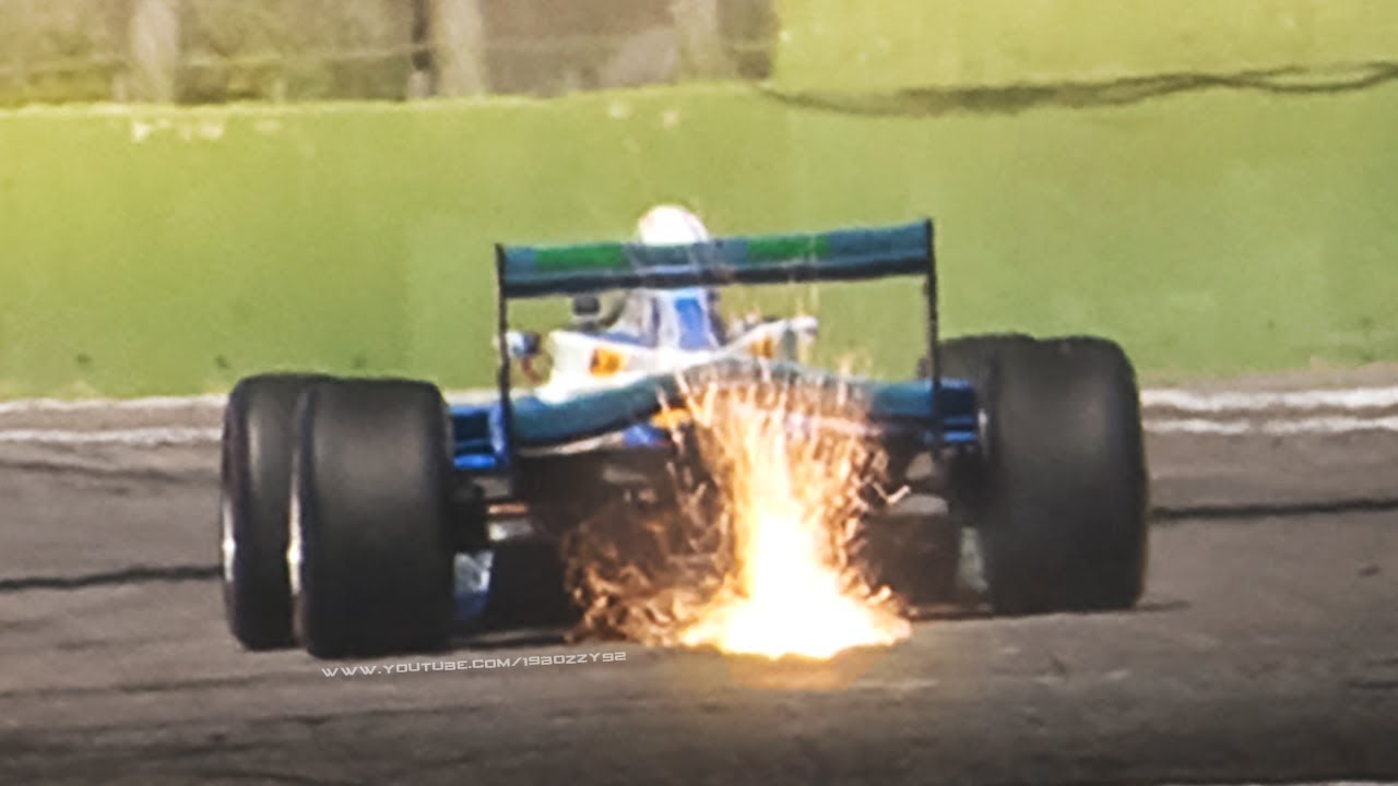 Benetton B197 F1 1997 w/ Judd 4.2-litre V10 Engine in action at Monza & Imola!