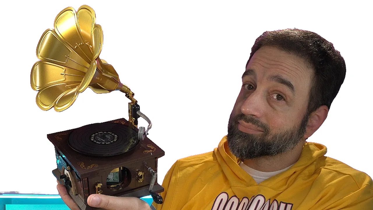 Pantasy Retro Gramophone brick-built record player review #NotSponsored