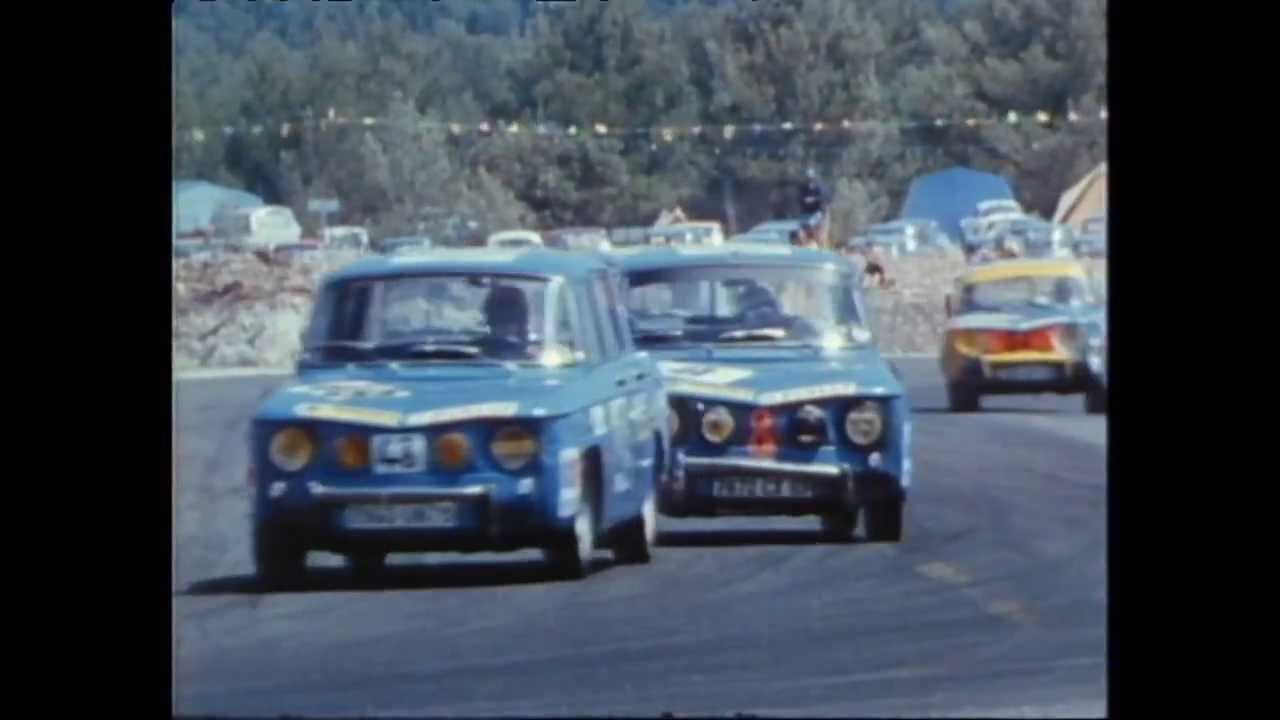 1968-1970 Renault 8 Gordini on race | AutoMotoTV