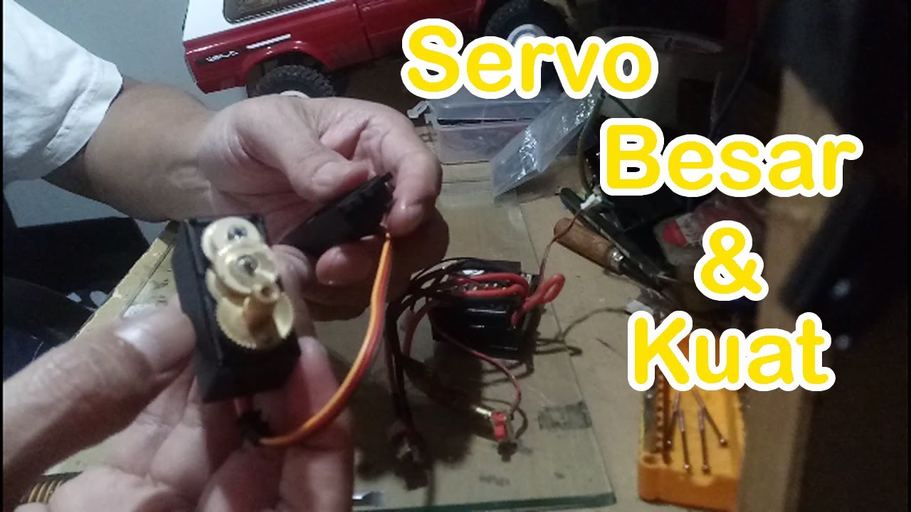 Servo MG995 diganti dari 3 pin menjadi 5 pin I pakai ESC WLToys 12428