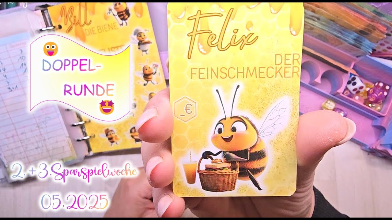 🌷Doppelspielerunde 😛🤩 2.+3.Sparspielwoche🌸05.25🎲💞Minimi