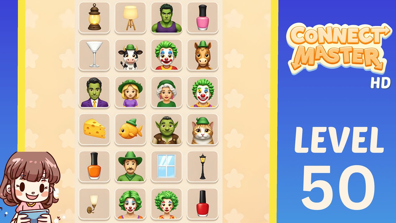 Connect Master Level 50 Solution Walkthrough