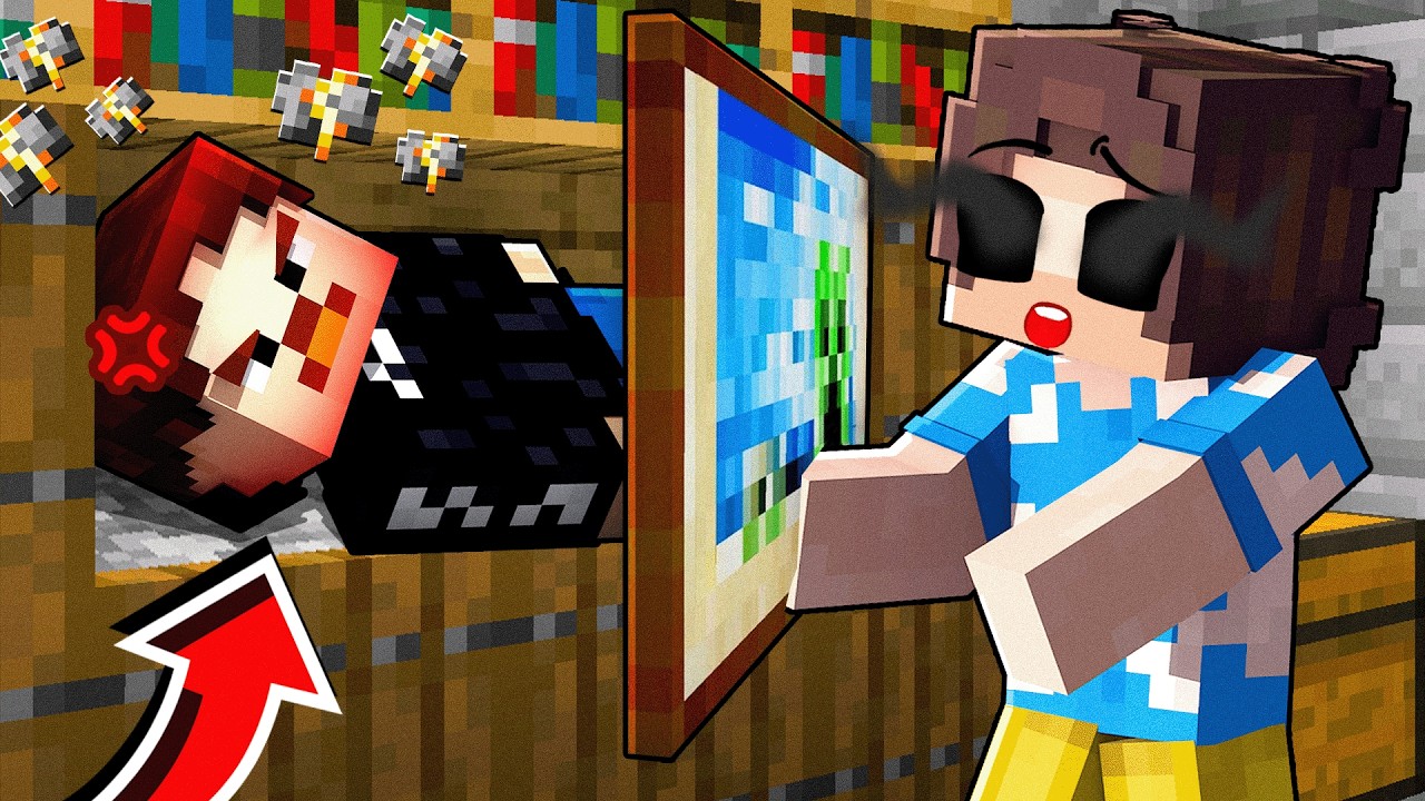 CATALİNA'NIN ESKİ SEVGİLİSİ EVİMDE GİZLENİYOR - Minecraft