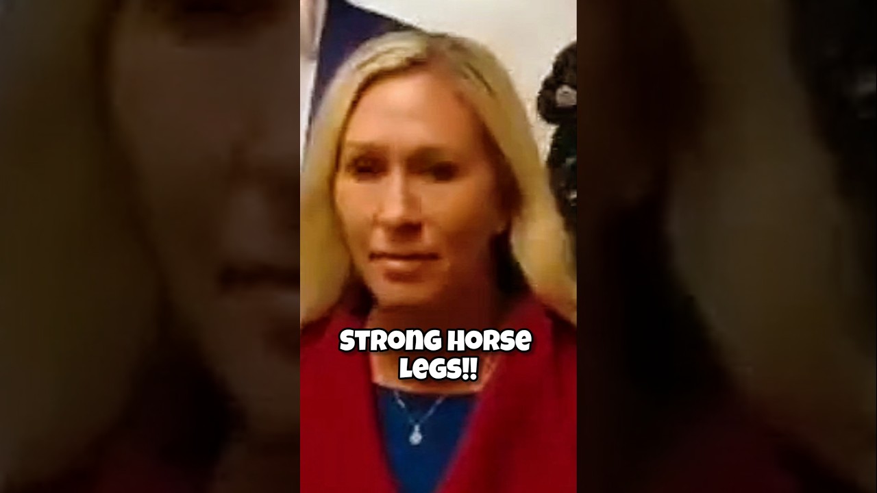 Marjorie Taylor Greene has Strong Horse Legs! - Robby Roadsteamer